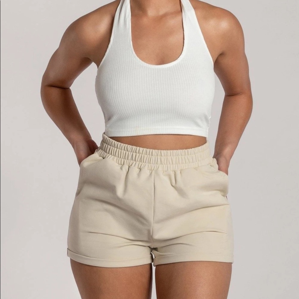 Meshki Tahlia loopback shorts